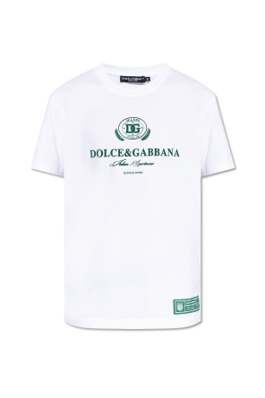 Dolce & Gabbana T-shirt with printed logo | Men's Clothing